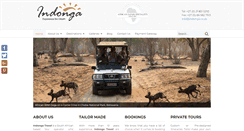 Desktop Screenshot of indonga.co.za